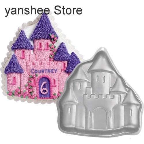 Reusable aluminum alloy mold for cake, polymer clay mold for bread, chocolate, cheese, 3D baking tools, kitchen and bakery