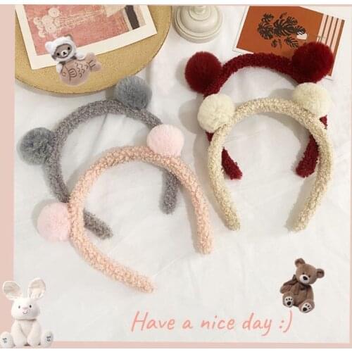 Fluffy hair lock, macarons, cute little balls, head hoop, face mask, hair wash, hair, etc