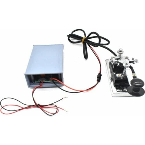 Escape Room Props Telegraph Morse Password Prop Hit some times(1-80 times all ok) to unlock 12V EM Lock for for Exit Room Owner