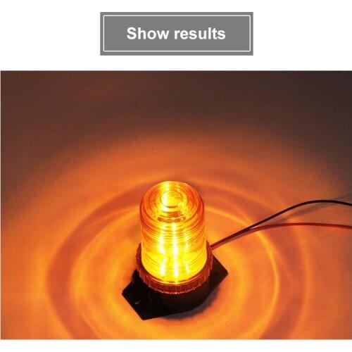 Warning Light 10-110V Vehicle Flashing School Bus Light Traffic Safety Strobe Signal Light Signal Lamp LED Forklift Engineering