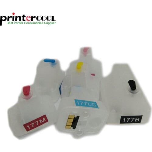 Einkshop 177 Compatible Refillable Ink Cartridge For HP 177 3310 3110 3210 D7460 C5100 C5140 C5183 C6270 C6280 C6180 C6183 C7170