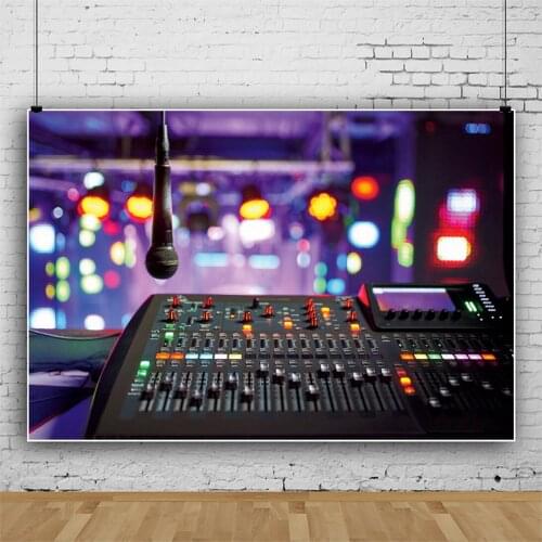 Music Dance Floor Party Disco Lights Background Portrait Photography Photozone Decor Backdrops Photocall Studio