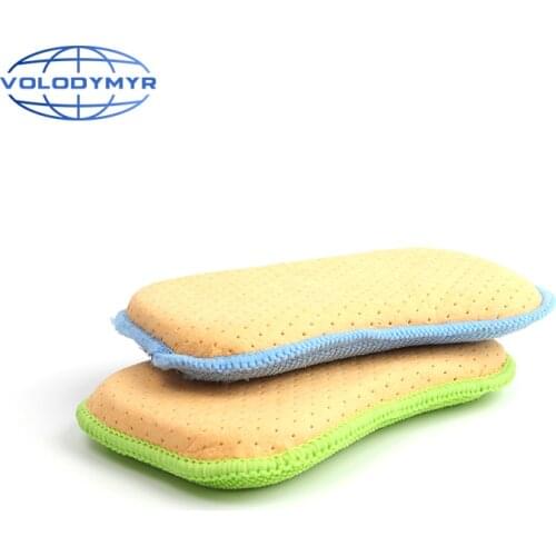 Volodymyr Car Sponge Window Brush Accessories Blinds Windshield for Detailing Cleaning Tools Detail Clean Carwash Microfiber