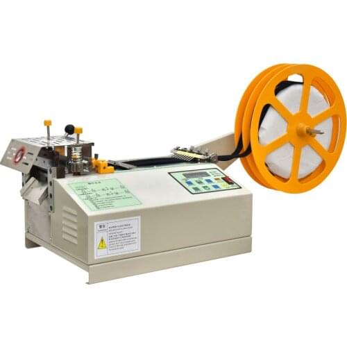 986T computer cold Cloth belt cutting machine, magic adhesive tape zipper webbing machine elastic belt automatic cutting machine