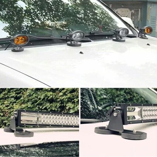 D88 Magnetic Base Mounting Bracket For Off-road Vehicles & Boat LED Light Y5JA