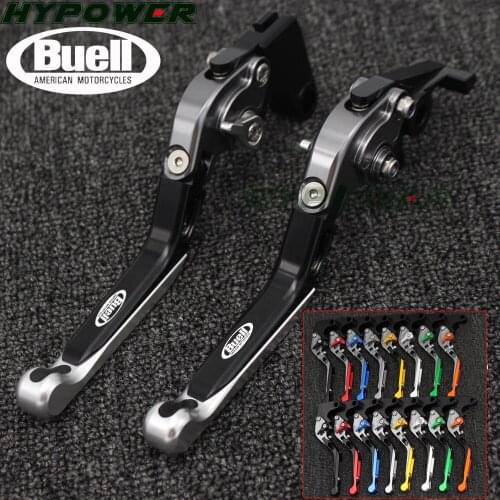 Motorcycle Folding Extendable CNC Moto Adjustable Clutch Brake Levers For Buell X1 Lightning 1998 1999 2000 2001 2002