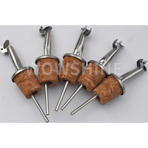 NEW FREE SHIPPING 10pcs /lot cork Wine pourer / oliver oil pourer food grade high quality