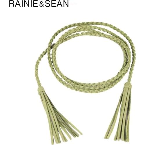 RAINIE&SEAN Green Summer Dresses