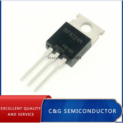 10PCS IRF9Z24NPBF IRF9Z24N IRF9Z24 TO-220 55V 17A