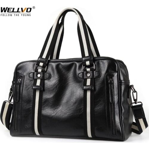 Wellvo Men's Handbags