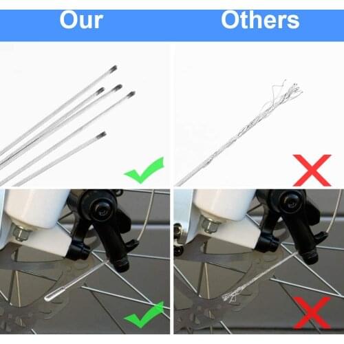 10PCS 2M MTB Bicycle Brake Cable Line Bicycle Speed Line Fixed Gear Shifter Cable Gear Sets Core Inner Wire for MTB Road Bikes