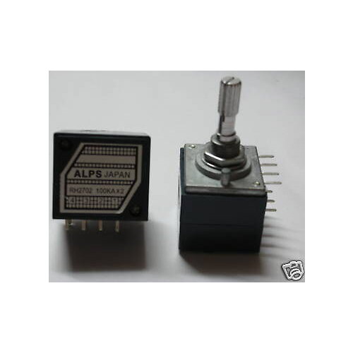 1,100K Stereo PCB Potentiometer Pots Pinned Step,100kA