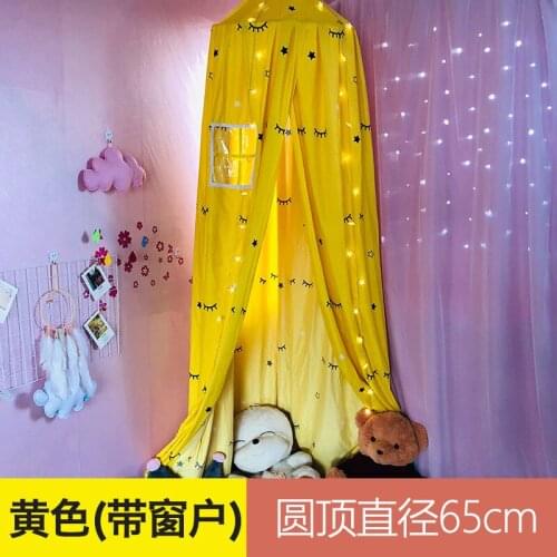2021 Mosquito Net for Baby Bed Curtain Crib Netting Baby Tent Cotton Hanging Canopy Dome Mosquito Net Children Room Decoration