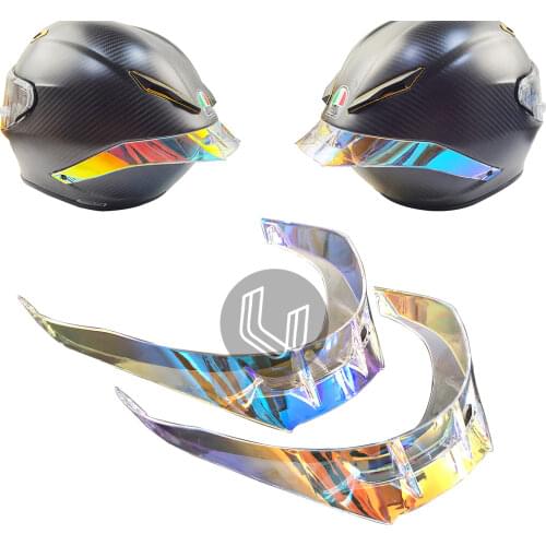 Helmet Accessories Colorful Spoiler for AGV Pista GP R/GP RR Full Face Motorcycle Helmet