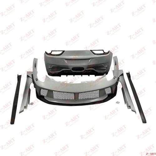 Z-ART wide body kit for Ferrari 458 tuning body kit front bumper front fender rear bumper side skirts engine bonnet