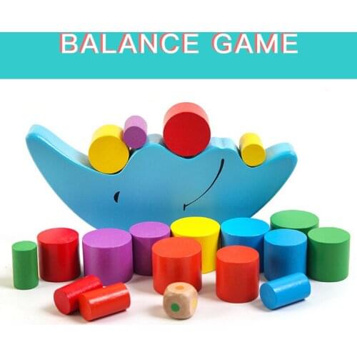 Childrens Educational Wooden Toys Balance Game Building Blocks Early Education Stacks Of High Wooden Educational Toys