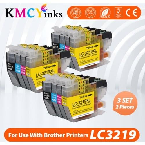 KMCYinks LC3219XL Compatible for Brother LC3219 XL Ink Cartridges for Brother MFC-J5330DW MFC-J5335DW MFC-J5730DW MFC-J5930DW