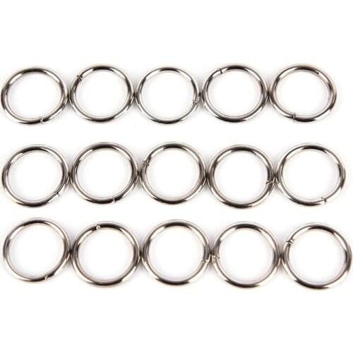 Metal HIgh Quality Women Man Bag Accessories Rings Hook Key Chain Bag 20Pcs