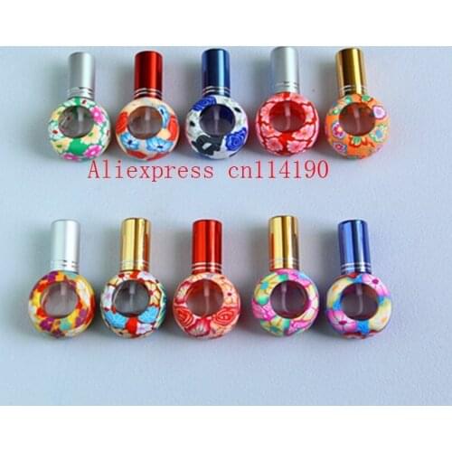 Wholesale 500 pcs/lot 8ML Perfume bottle aluminum refillable spray bottles parfume atomizer empty cosmetic container