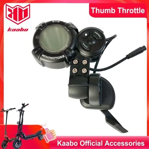 Original MiniMotors Display Thumb Throttle Display Suit for Kaabo Mantis Wolf Warrior King+ Official Spare Parts