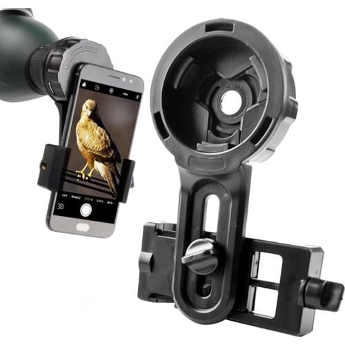 Telescope Holder Phone lens Quick Photograph Adapter Mount stand for Binoculars Monocular Spotting Scope Microscope support