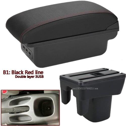 For Toyota Avanza 2009 armrest box armrest universal car center console modification accessories double raised