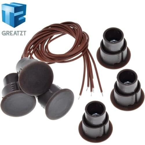 RC-36 Wired Door Magnetic Switch Alarm Sensor Magnet Alarm Detector For Iron Gate Home Security Alarm System NC for Arduino