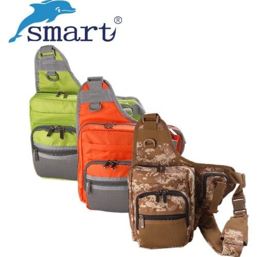 SMART Multifunction Fishing Bag 21x17x7.5cm Fishing Tackle Bag Bolsa De Pesca Fly Fishing Bag Waterproof Bags For Fishing