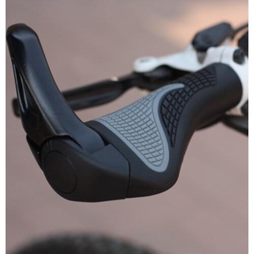 New Ergon Bar End Handlebar Cycling Parts Bicycle Mountain Bike MTB Ergonomic Bike MTB Rubber Aluminum Barend Black White