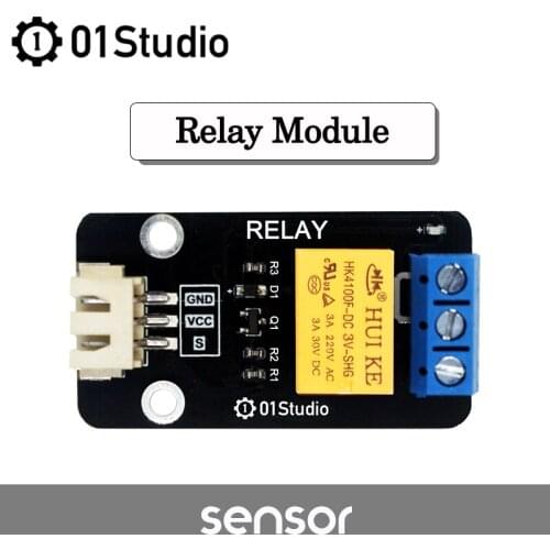 01Studio 3.3V Relay Module pyBoard Micropython Programming