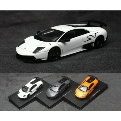 1:43 Scale Die-casting Alloy LP670-4 Simulation Sports Car Model Exquisite Ornaments High-end Collection Scene Decoration