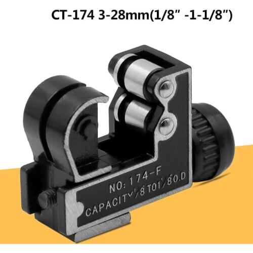 1/8 "-1-1 / 8" 3-28MM Mini Copper Aluminum Iron Metal Tube Tubing Slice Cutter Pipe Knife Cut Plumbing Tool Shear