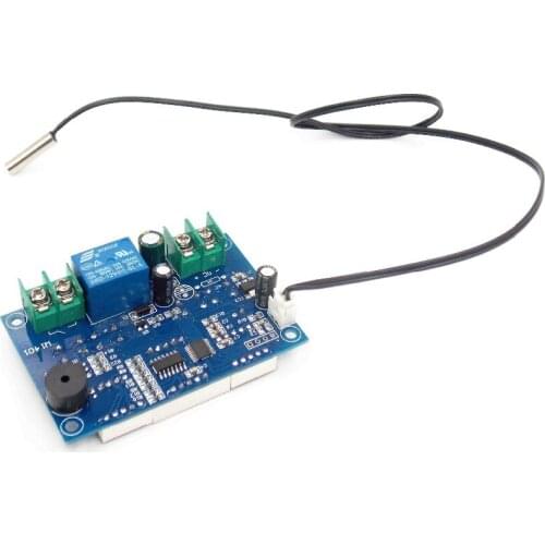 1pcs DC12V thermostat Intelligent digital thermostat temperature controller With NTC sensor W1401 led display