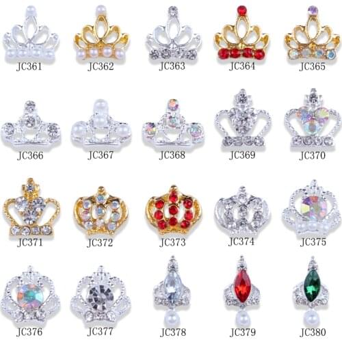 20 Styles 100pc nail jewellery, False nail jewel, 3D Nail gems, nail charms, nail jewelry, nail jewels, 3D crown,124554uyuy76767