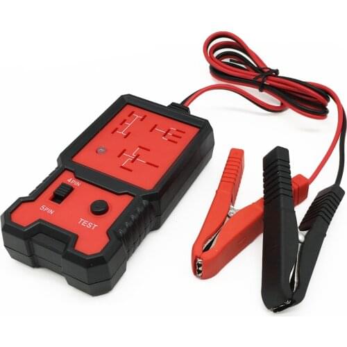 12V Battery Checker Car Battery Load Tester Car Four-pin Five-Pin Relay Tester Universal Electronic Automotive Relay Tester