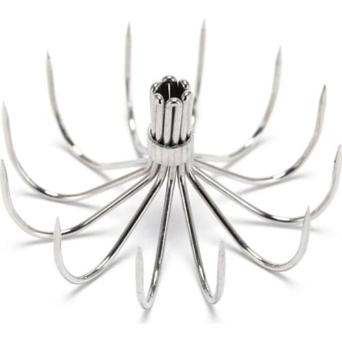 2PCS/Lot Fishing Lures Fishhook Squid Jig DIY Hooks Diameter 2cm Squid Fishing Lure Making Material Umbrella Hook