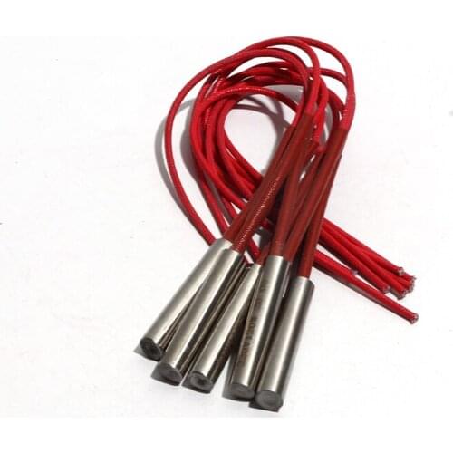 5pcs/lot Cartridge Heater 250W/260W/270W/280W Heating Element Mould Single End Wired 110V/220V/380V 8.5mm*120/125/128/130/135mm