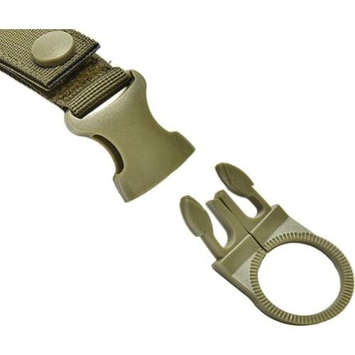 80%HOTOutdoor Military Nylon Key Hook Hanging Belt Clip Kits Webbing Molle Buckle