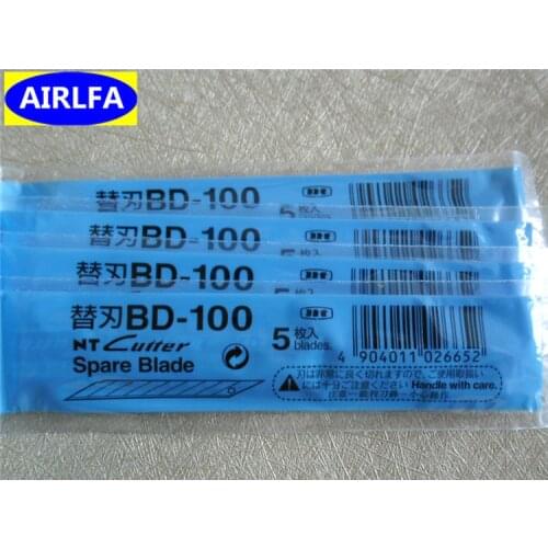 Airlfa for NT Cutter Spare Replacement BD-100 small art blade 9mm 30 degrees 50pcs/Box hot selling