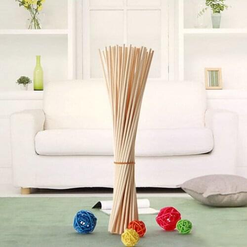 JX-LCLYL 30Pcs/100Pcs Natural Reed Fragrance Aroma Oil Diffuser Rattan Sticks