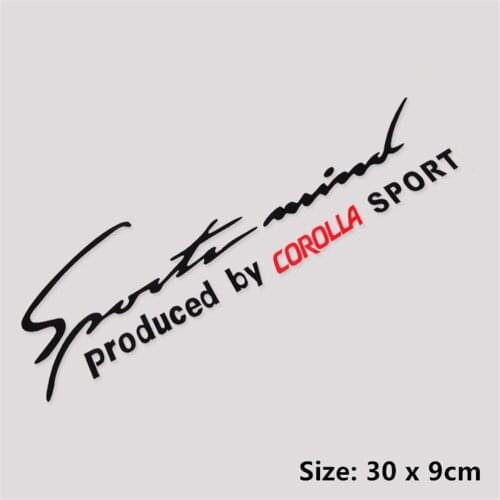 Car Reflective Lamp Eyebrow Decal Headlight Trim Refit Sticker for Toyota Corolla accessories car styling