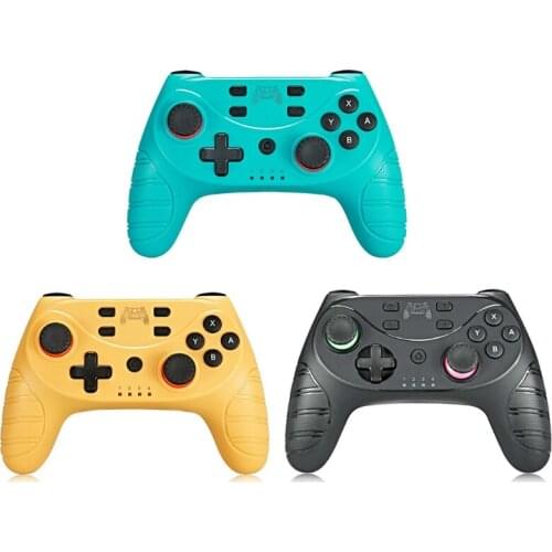 Wireless Bluetooth Game Controller Joystick 6-axis Gyroscope Gamepad for Switch