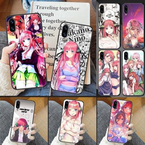 Nakano Nino Anime Phone case For Huawei Honor 6 7 8 9 10 10i 20 A C X Lite Pro Play black pretty waterproof fashion cell cover