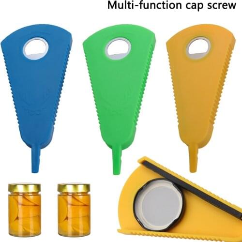 Can Opener Bottle Cap Fast Lid Opener Bottle Opener Japanese Rotating Multi-Purpose Bottle Opener Kitchen Gadgets Wine Opener