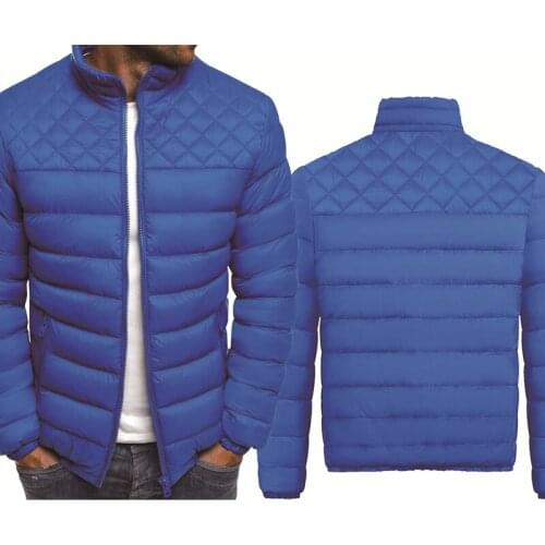 Spring Autumn Fashion Mens Zip Jacket blank Printing Casual Cotton High Quality Thicken Warm Wool Fleece Mens Jacket