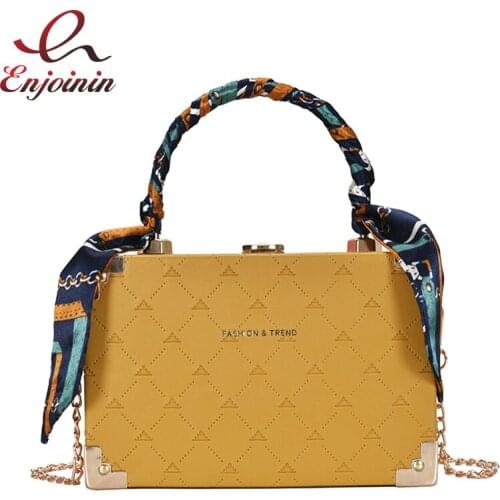 Fashion Small Box PU Leather Bucket Design 2020 Ladies Purse and Handbag Women Shoulder Chain Bag Handbag Designer Bag