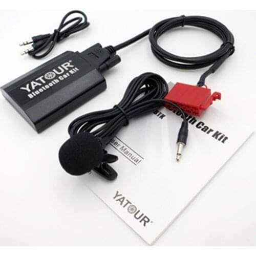 Yatour Car audio AUX Bluetooth Kit for Mercede Benz 10-pin 1994-1998 W140 W202 W210 Digital Music Changer