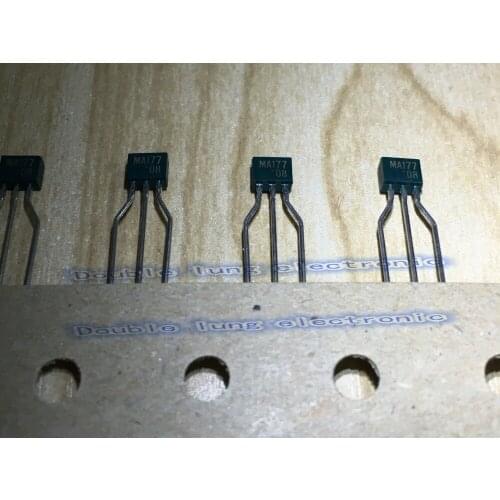 10PCS/lot MA177 TO92 0.1A, 2ELEMENT, SILICON, SIGNAL DIODE