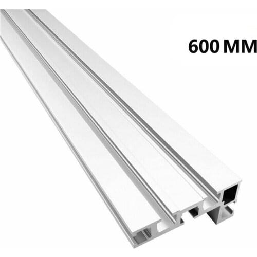 Accessory Miter Track Aluminium Alloy Router Table Silver T Slot Table Saw