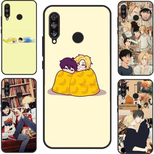 Ash Lynx E Eiji Okumura Banana Fish Case For Huawei P30 Lite P40 P20 Pro P Smart Z 2019 2021 Nova 5T Honor 10 Lite 8X 9X 10i